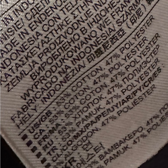 Gap Navy blue gathered waist blouse - Picture 2 of 3